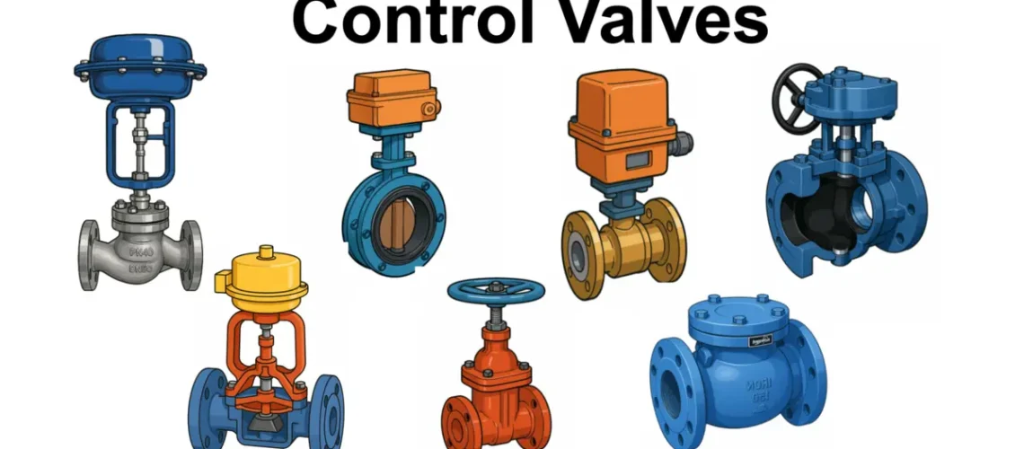 Control Valves: Types, Parts, and How They Work