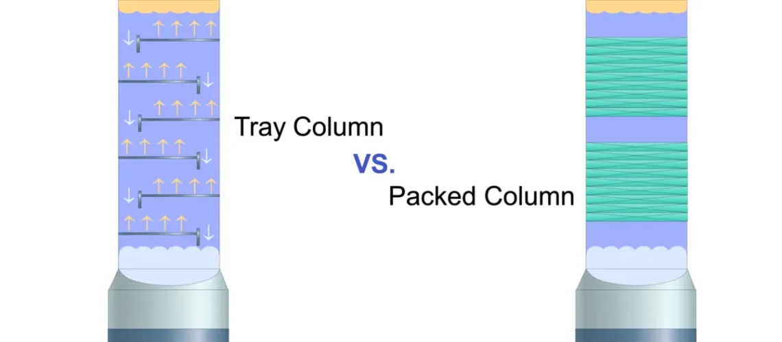 Tray Column Vs. Packed Column